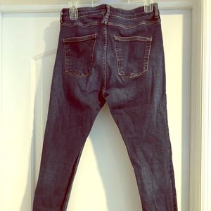 Straight leg Dark wash Zara Jeans sz 6